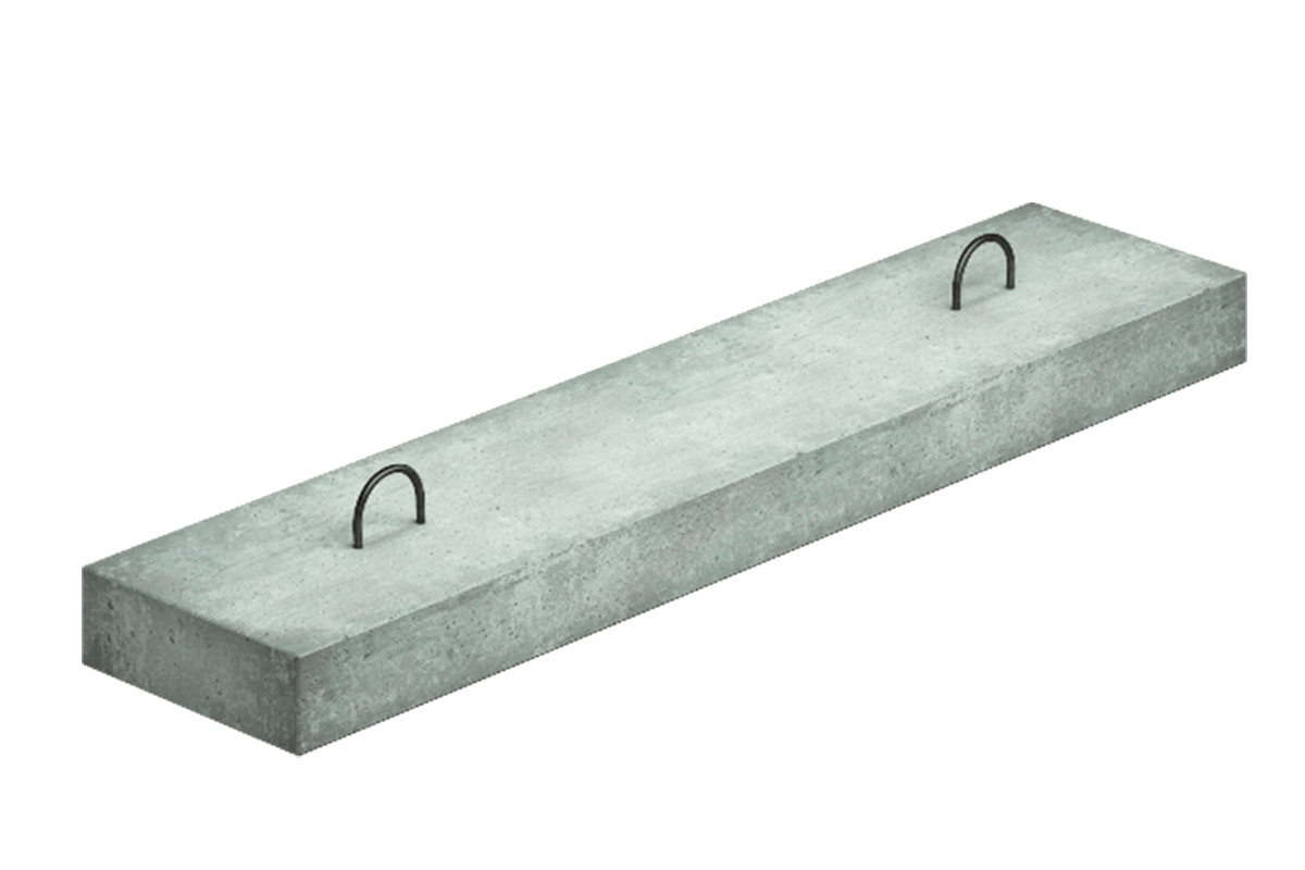 Перемычки плитные 9ПП-17-6